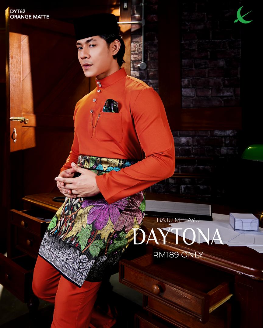 ELRAH EXCLUSIVE 2026 - DAYTONA YELLOW/ORANGE CATALOGUE [Slim Fit]