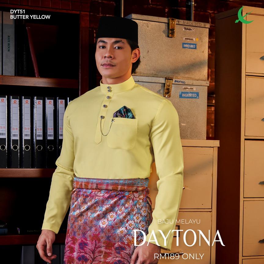 ELRAH EXCLUSIVE 2026 - DAYTONA YELLOW/ORANGE CATALOGUE [Slim Fit]