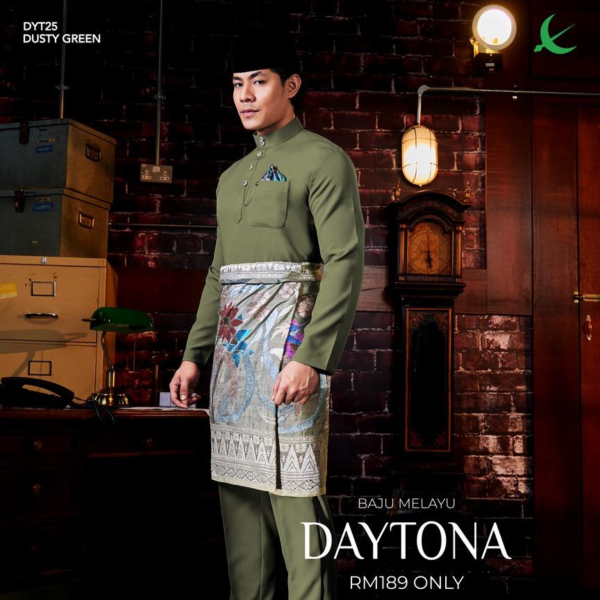 ELRAH EXCLUSIVE 2026 - DAYTONA GREEN CATALOGUE [Slim Fit]