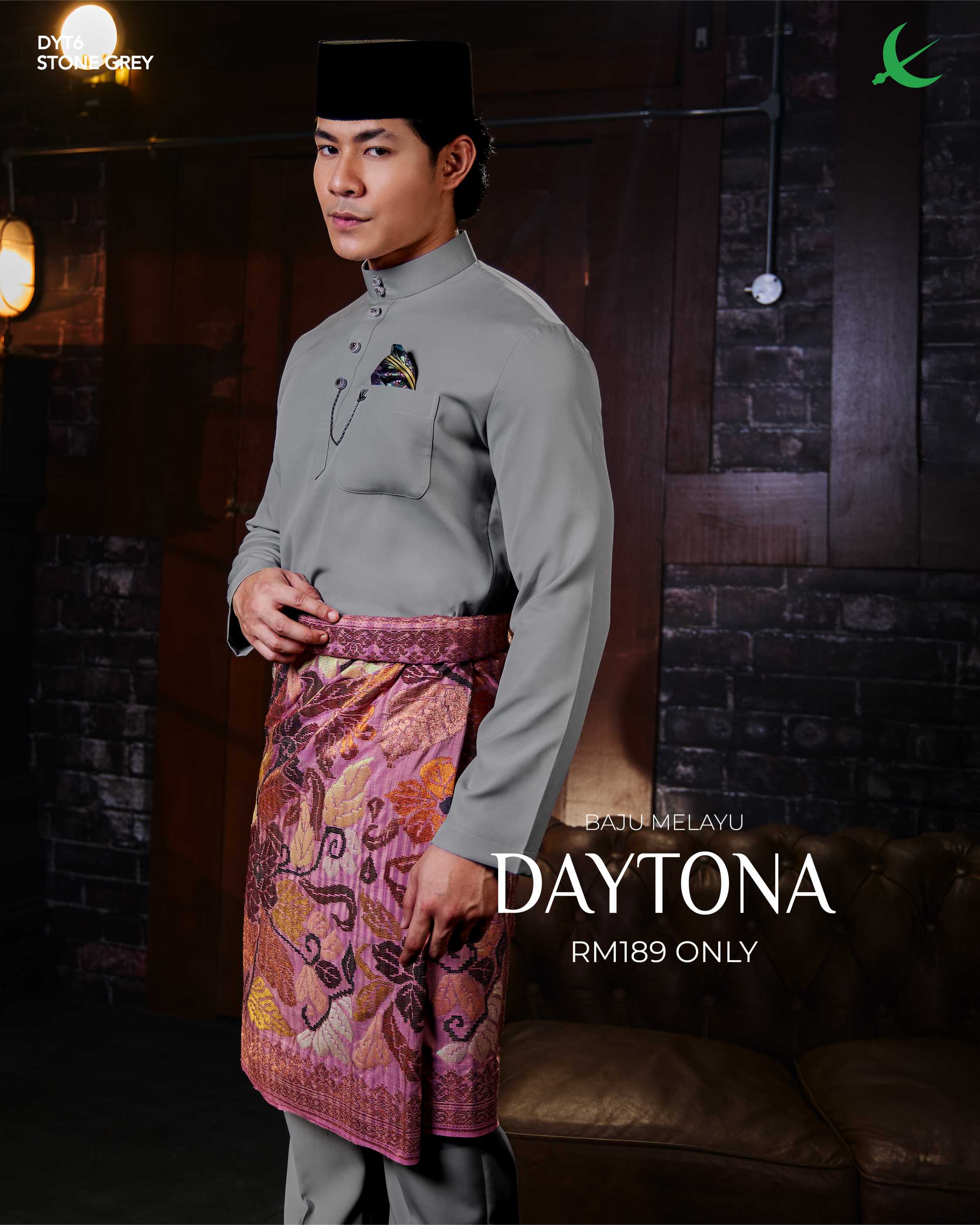 ELRAH EXCLUSIVE 2026 - DAYTONA GREY CATALOGUE [Slim Fit]